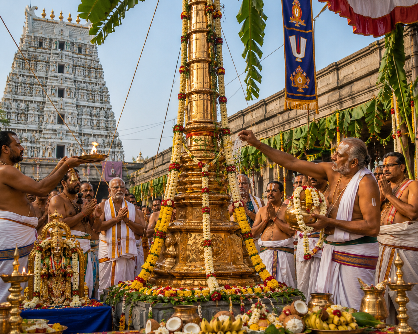 Dhwajasthambha Pratiṣṭha 